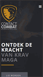 Mobile Screenshot of contactcombat.nl